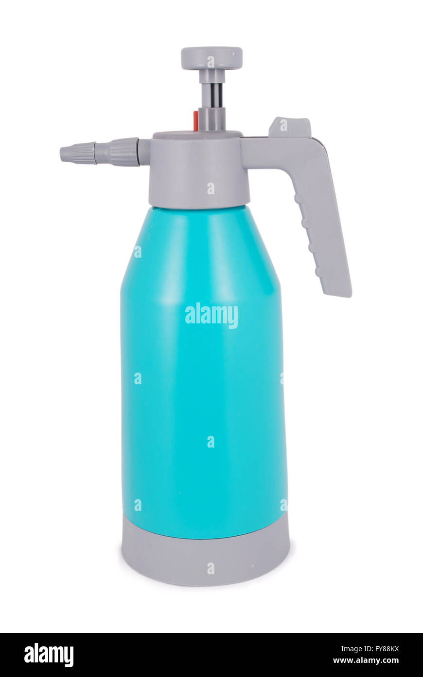 Spray bottle against the white background Stock Photo - Alamy