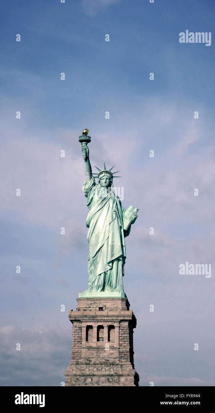 Statue of Liberty in New York Harbor Stock Photo Alamy