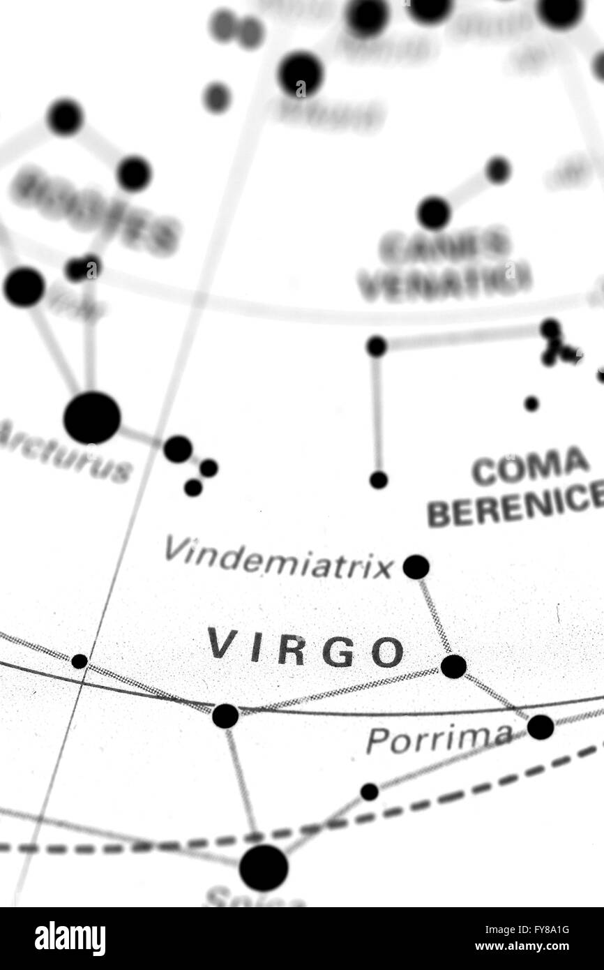 star map zodiac