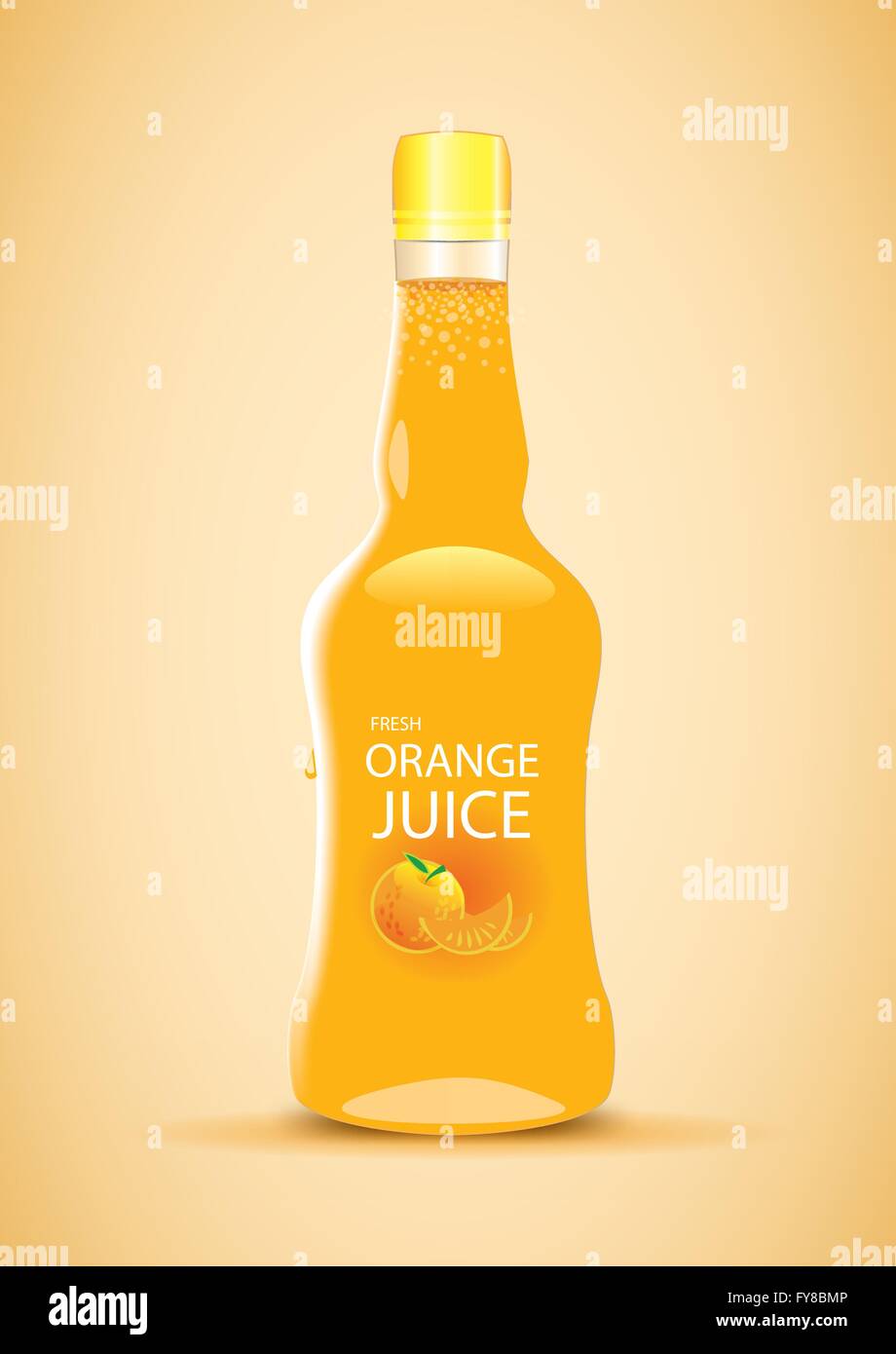 Summer Juice Drink Stock Vector