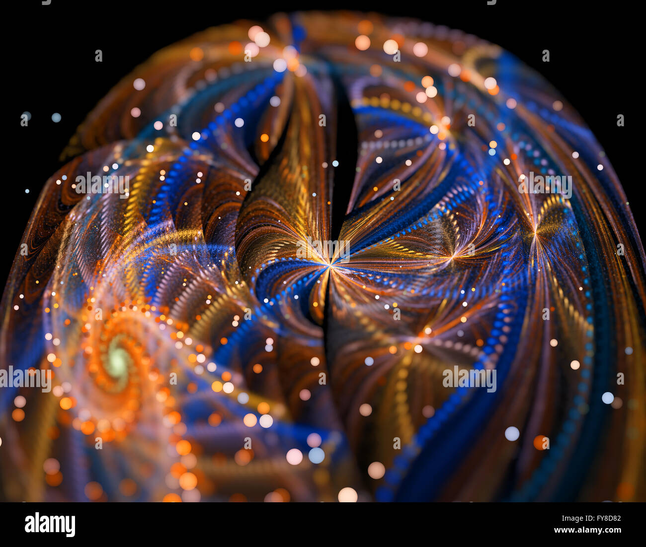 Abstract fractal illustration for modern creative design Stock Photo ...
