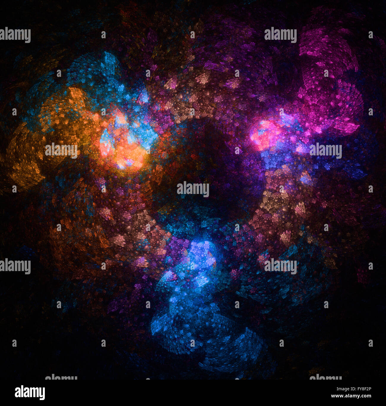Abstract fractal illustration for modern creative design Stock Photo ...