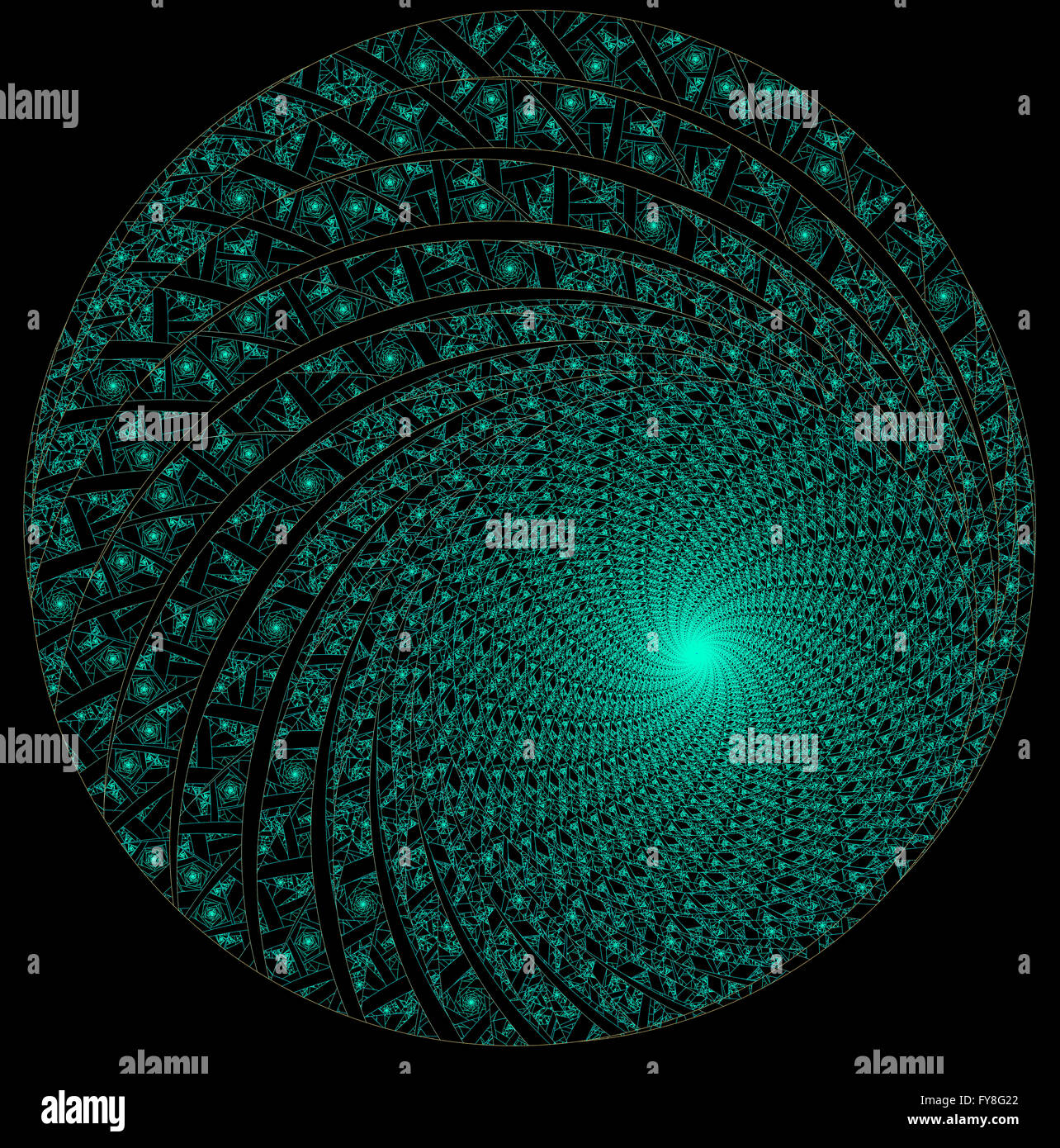 Abstract fractal illustration for modern creative design Stock Photo ...