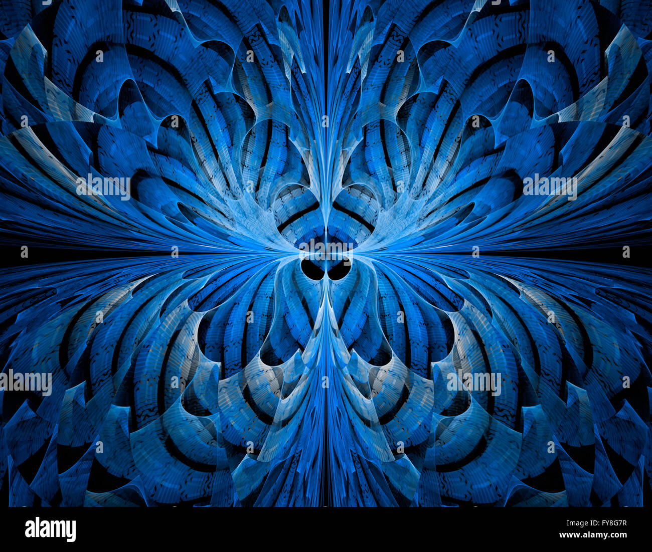 Abstract fractal illustration for modern creative design Stock Photo ...
