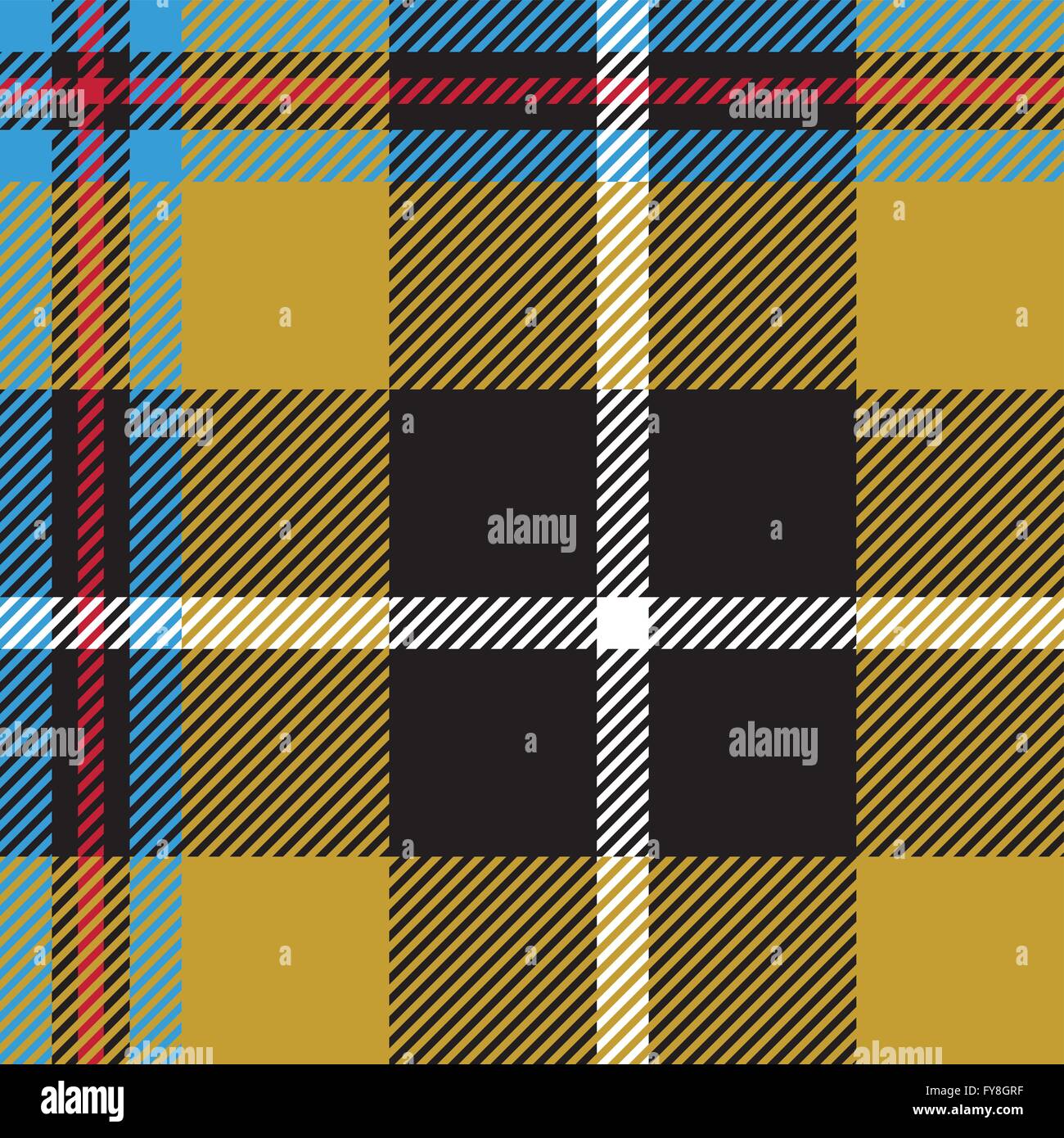 cornish tartan seamless pattern fabric texture. Vector illustration ...