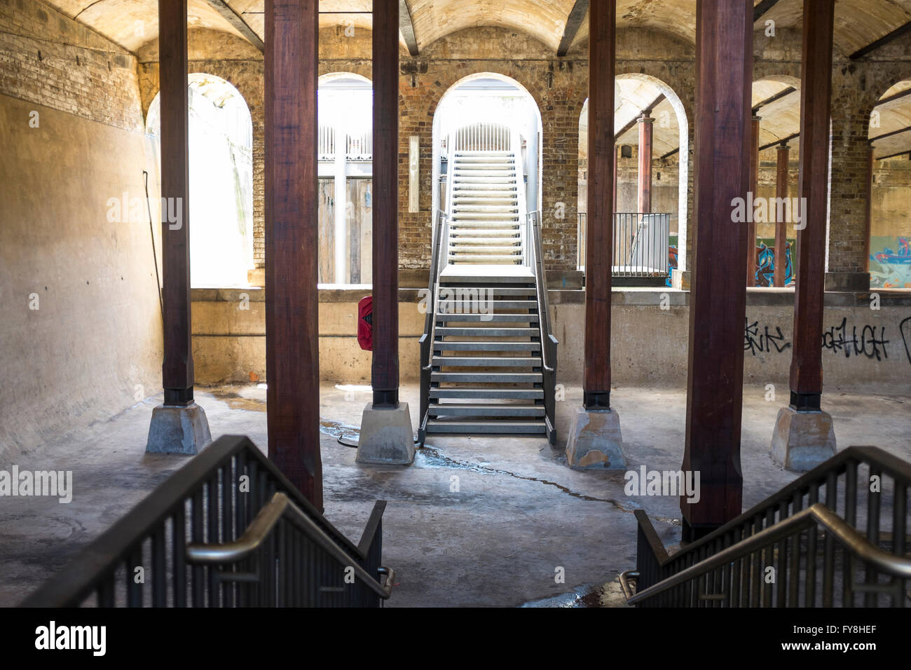 photo Underground Paddington Reservoir Gardens alamy