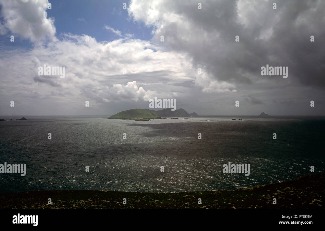 Great Blasket Island, Dingle Peninsula, County Kerry, Ireland Stock Photo