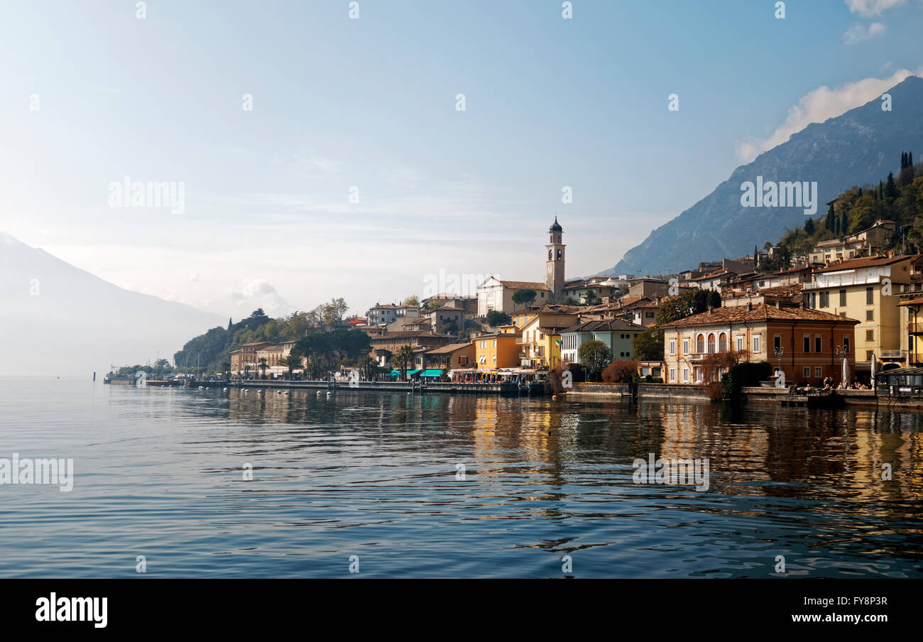 Italy, Lombardy, Brecia, Lake Garda, Limone sul Garda Stock Photo