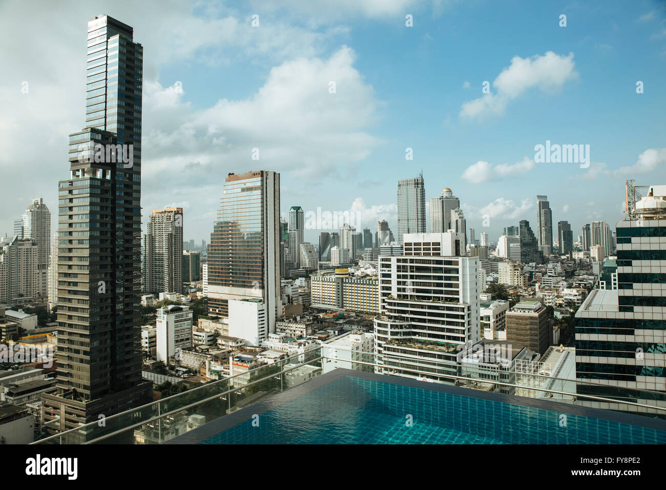 Thailand, Skyline of Bangkok Stock Photo - Alamy