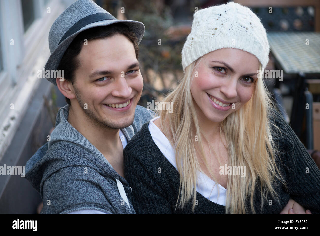 Portrait of couple in love Stock Photo - Alamy