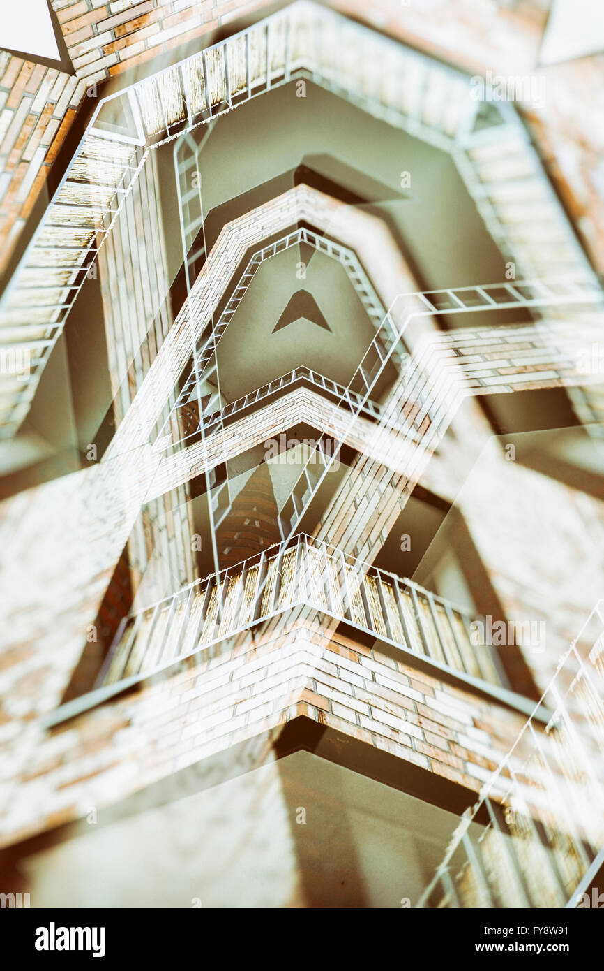 Abstract architecture Stock Photo