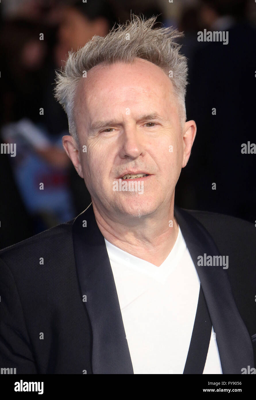 March 17, 2016 - Howard Jones attending 'Eddie The Eagle' European Premiere at Odeon, Leicester Square in London, UK. Stock Photo