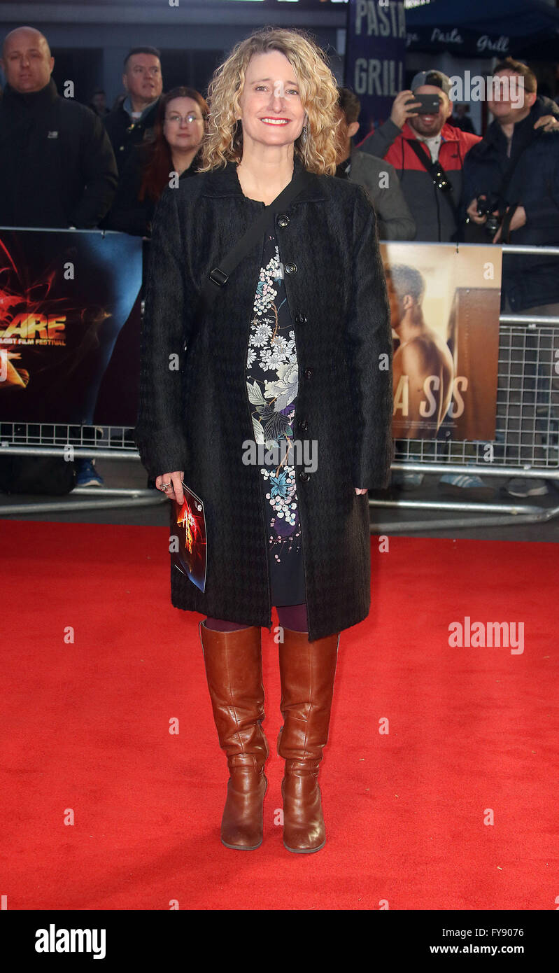 March 15, 2016 - Tricia Tuttle attending 'The Pass' UK Premiere at Odeon, Leicester Square in London, UK. Stock Photo