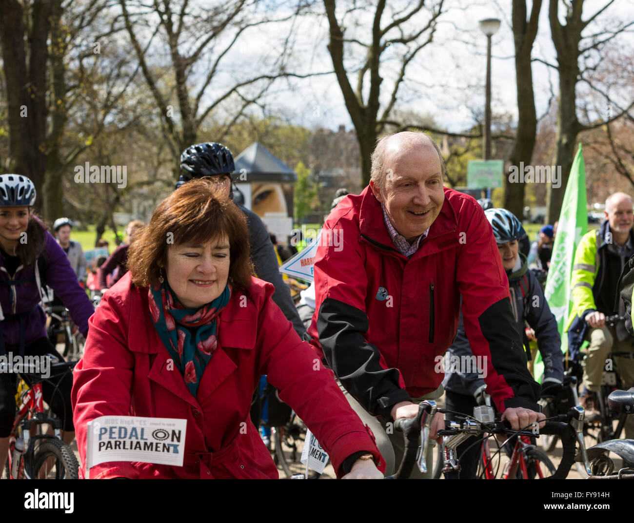 Edinburgh, Scotland, UK. 23rd Apr, 2016. The 5th Pedal on Parliament