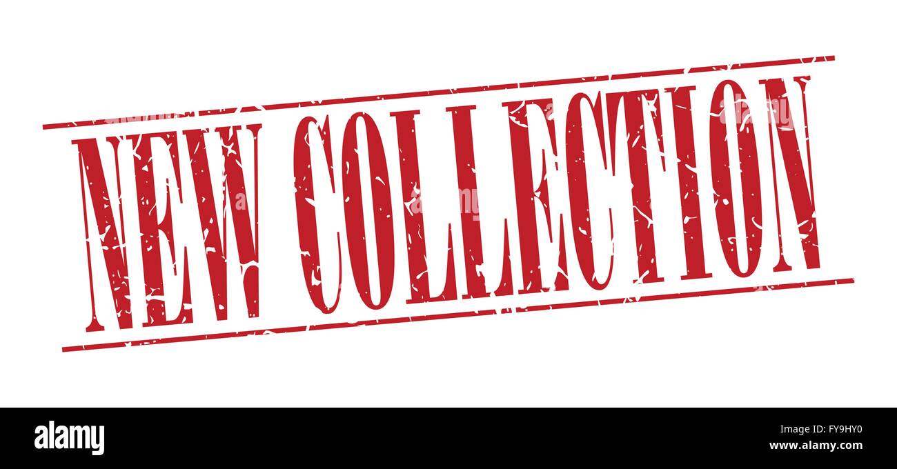 new collection red grunge vintage stamp isolated on white background ...