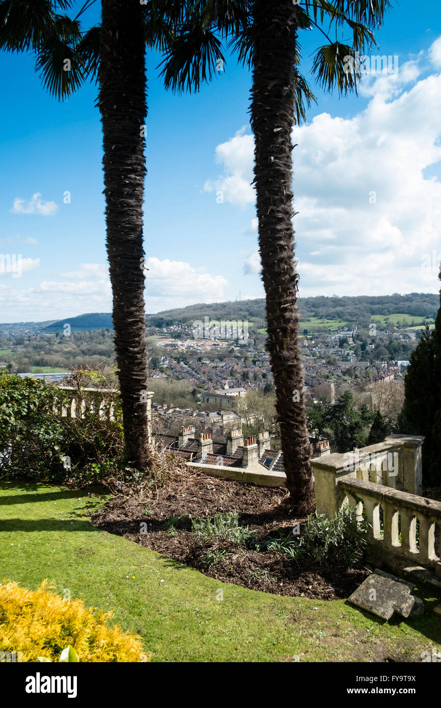 Bath Somerset England UK Bath Skyline from Camden road Stock Photo Alamy