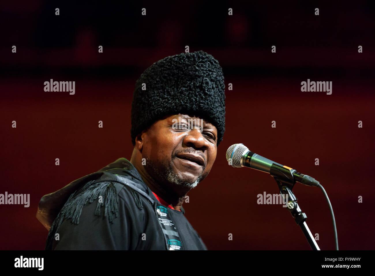 Papa Wemba (1949-2016) was a legendary hitmaker and one of the greatest music stars from the African continent. Archive photo. Stock Photo