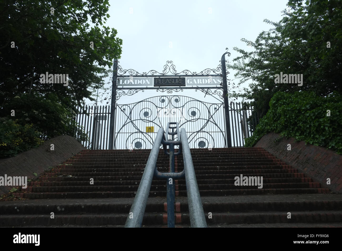 London Pleasure Gardens? Stock Photo