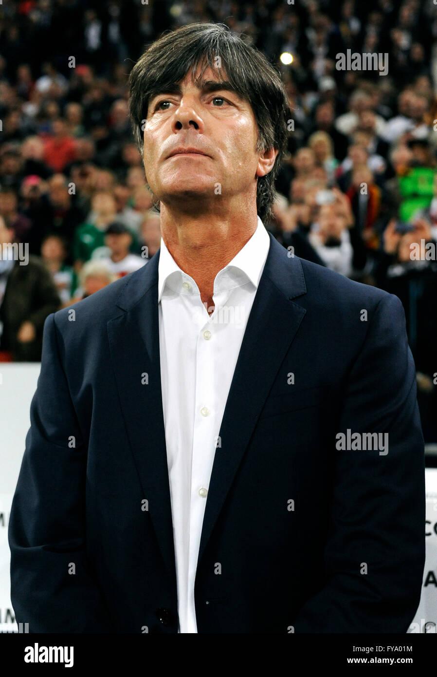 Joachim Löw, GER, manager of the German national football team, qualifying game for the UEFA Euro 2016, Germany 1 - Ireland 1 Stock Photo