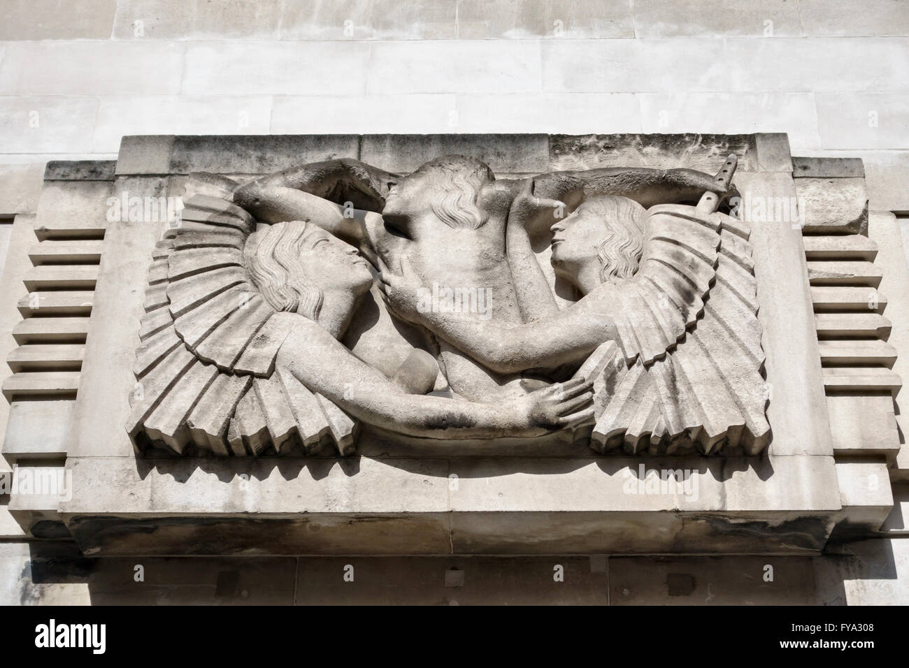 Broadcasting house statue 1933 hires stock photography and images Alamy