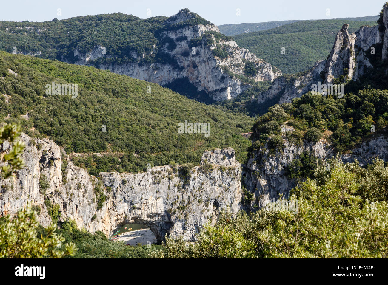 Ardeche gorge hi-res stock photography and images - Alamy