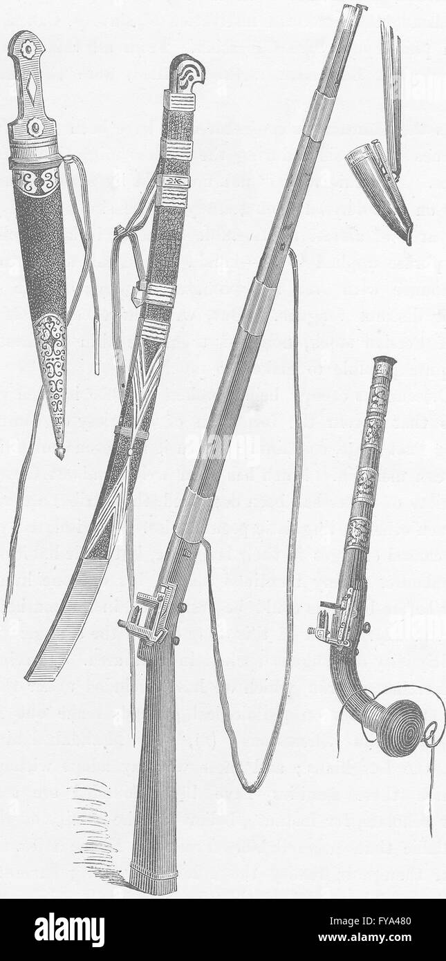 19th century weapons Black and White Stock Photos & Images Alamy