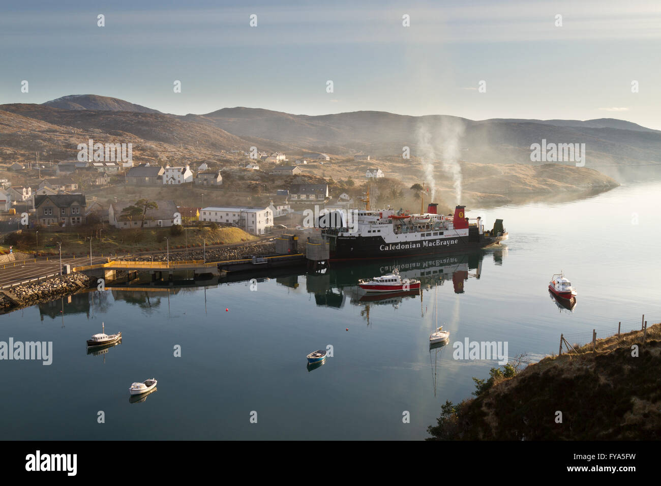 Tarbert, Isle of Harris Stock Photo