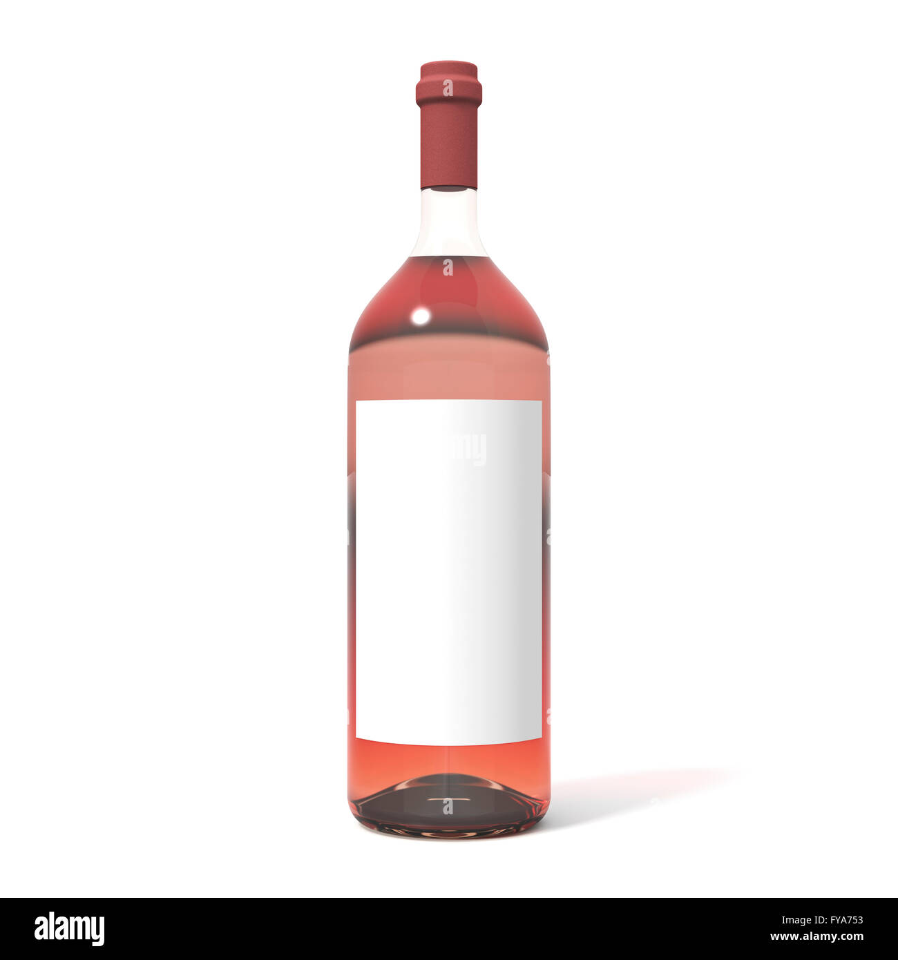 Rose Wine ( Rosé Wine ) Bottle Stock Photo Alamy