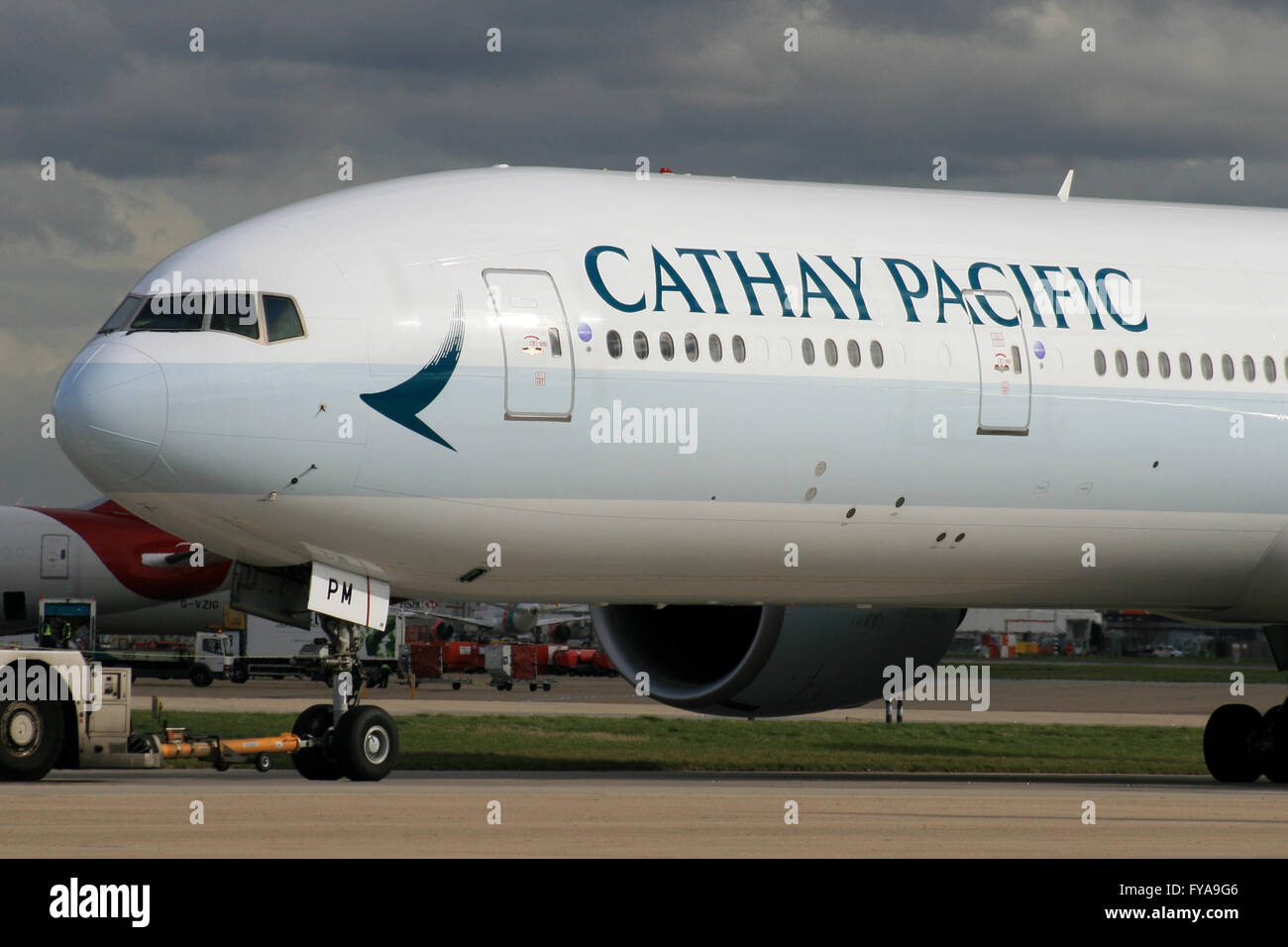 CATHAY PACIFIC Stock Photo