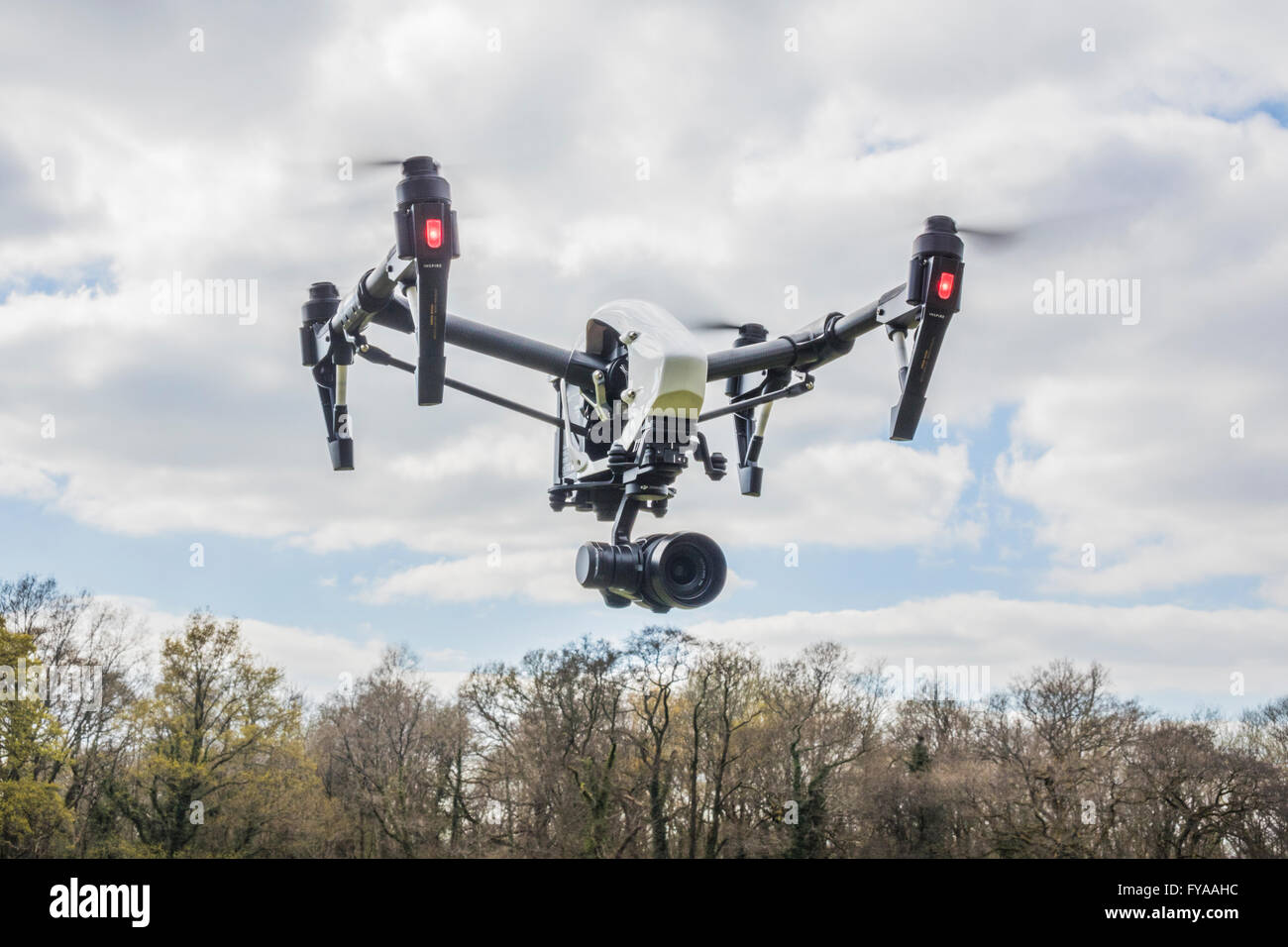 remotely piloted drone in flight Stock Photo Alamy