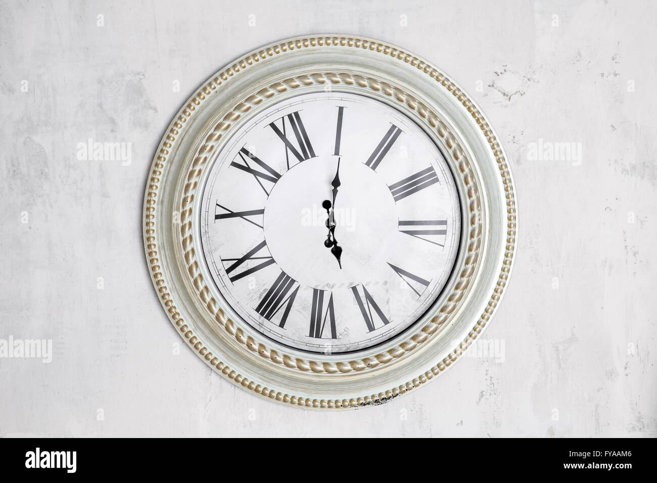 Clocks on the wall Stock Photo Alamy