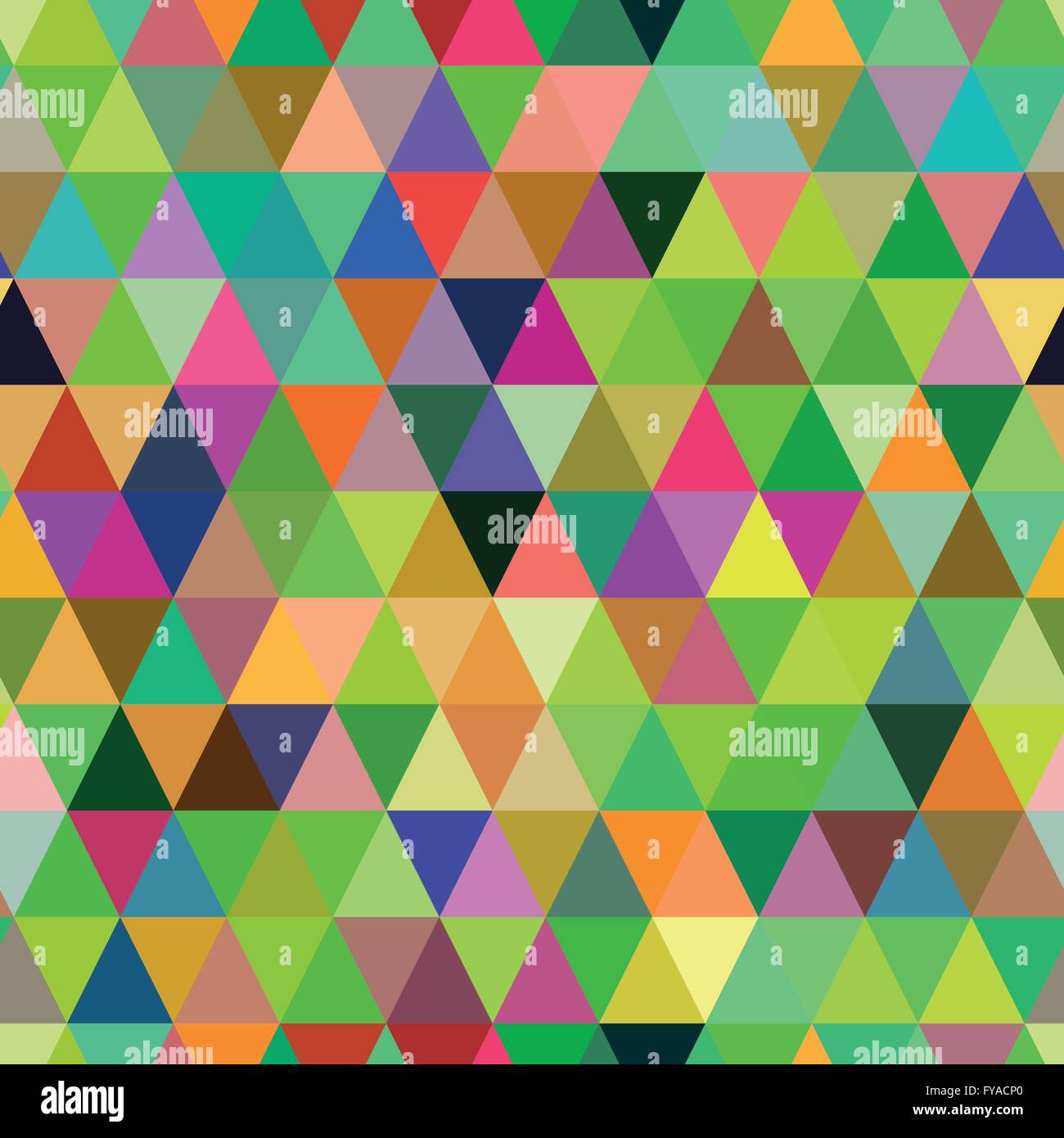 Abstract geometric triangle seamless pattern. Stock Vector