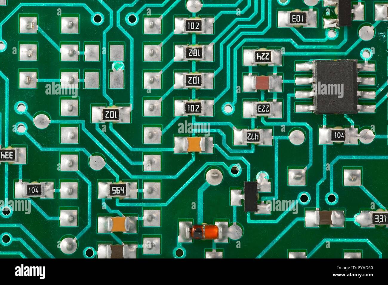Electronic Circuit Board Stock Photo - Alamy