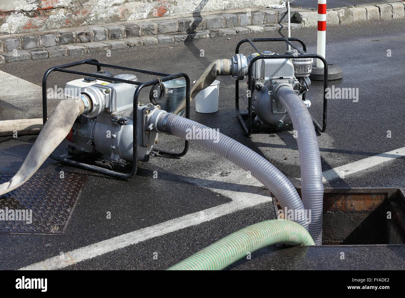 Water Pumping Equipment Stock Photo Alamy
