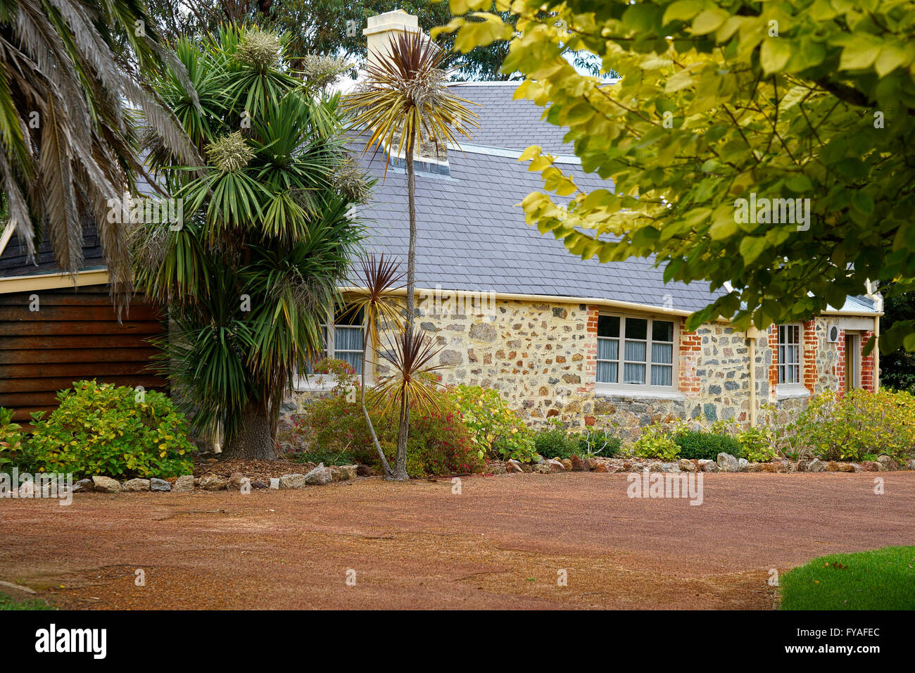 Strawberry Hill farm historic site in Albany Western Australia Stock