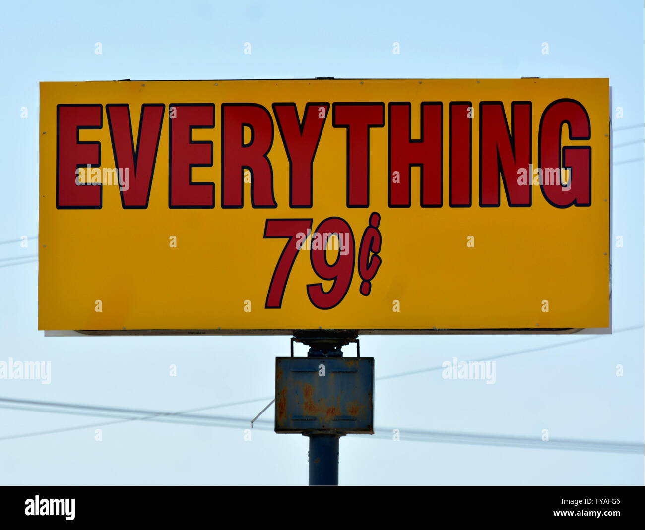 Thrift Store Sign Stock Photo Alamy