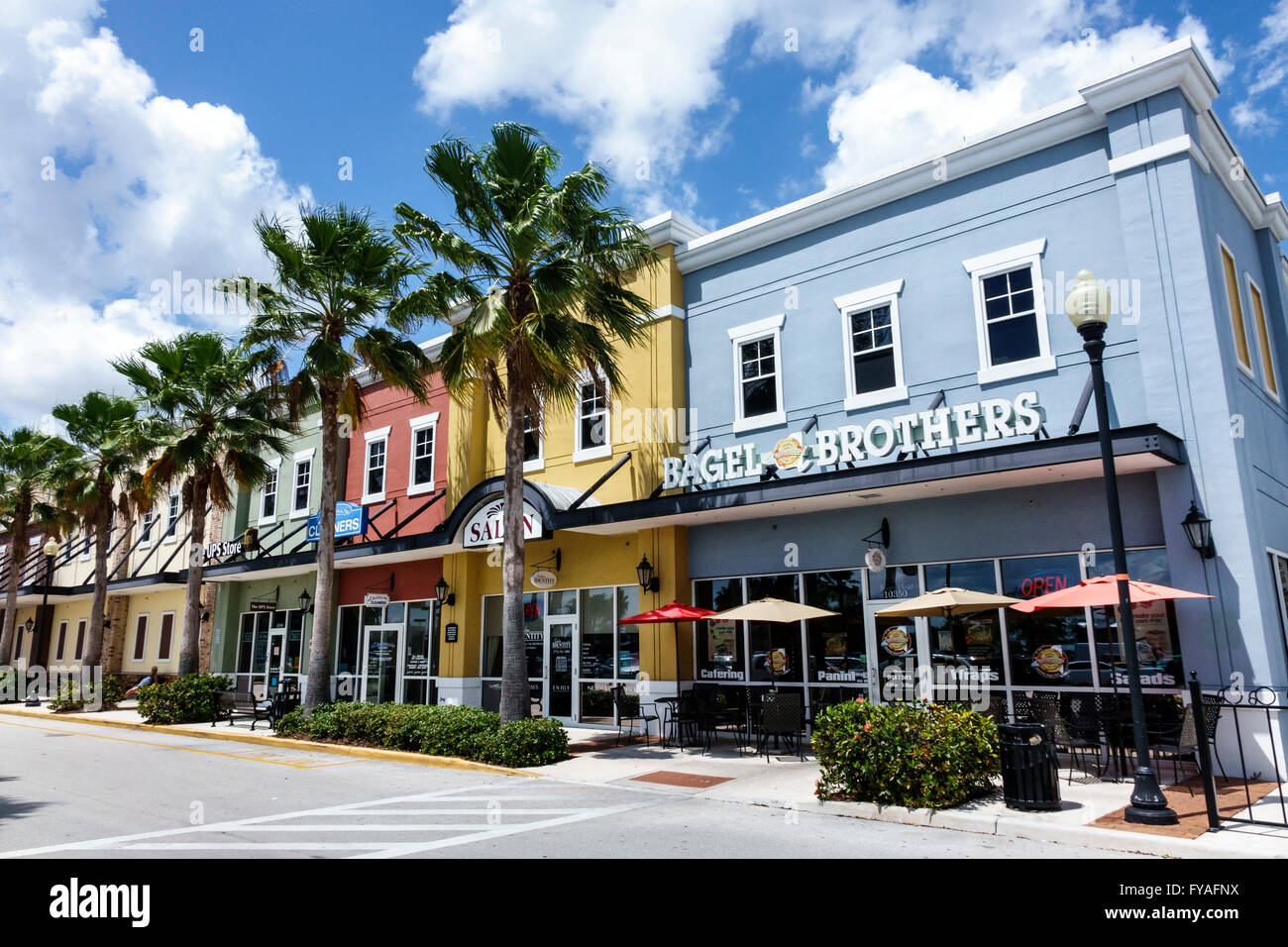 Florida Port St Saint Lucie Tradition Village Center centre shopping
