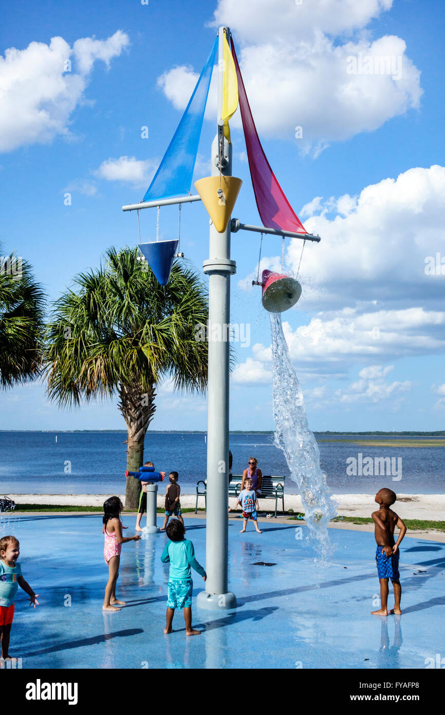 Florida St Saint Cloud Lakefront Park East Lake Tohopekaliga public