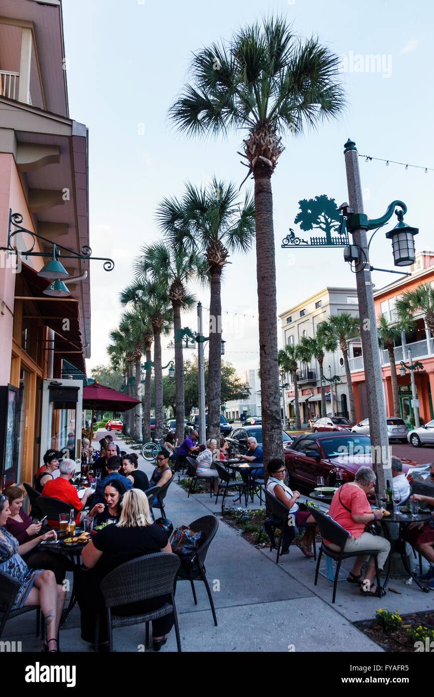 Orlando Florida Celebration masterplanned community neourbanism Stock