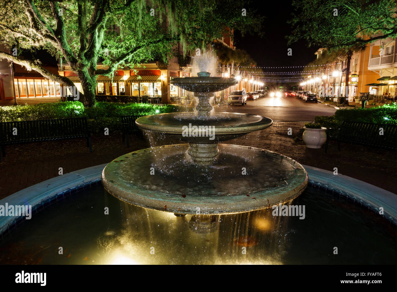 Orlando Florida Celebration master-planned community neo-urbanism Stock