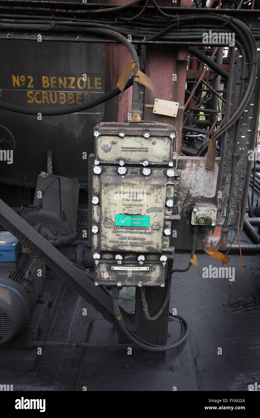 Sealed safety electrical switch unit Stock Photo Alamy