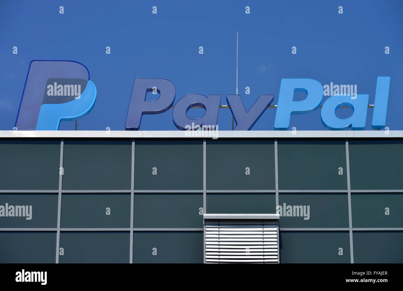 Paypal, Verwaltung, Europarc Dreilinden, Kleinmachnow, Brandenburg Stock Photo