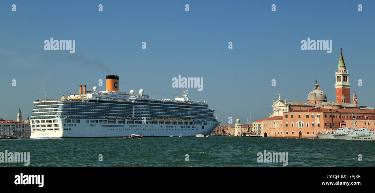 Cruise ship Costa Deliziosa, IMO 9398917 Stock Photo