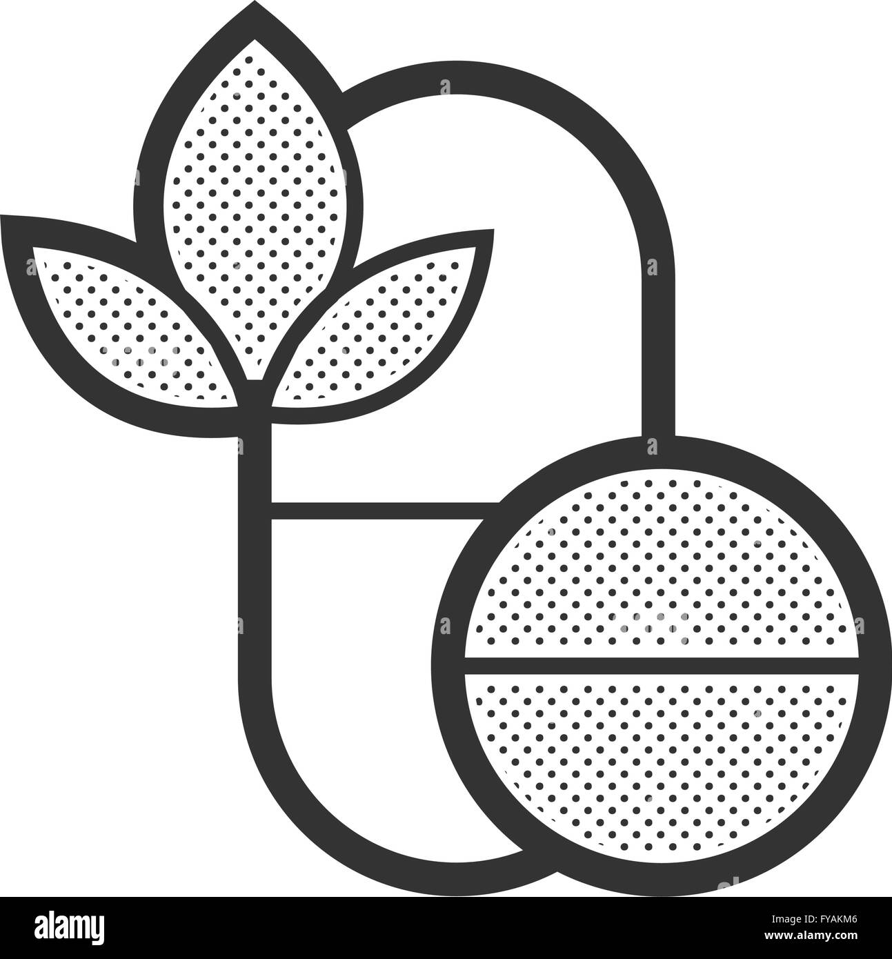 Pills Alternative medicine icon Stock Vector Image & Art - Alamy
