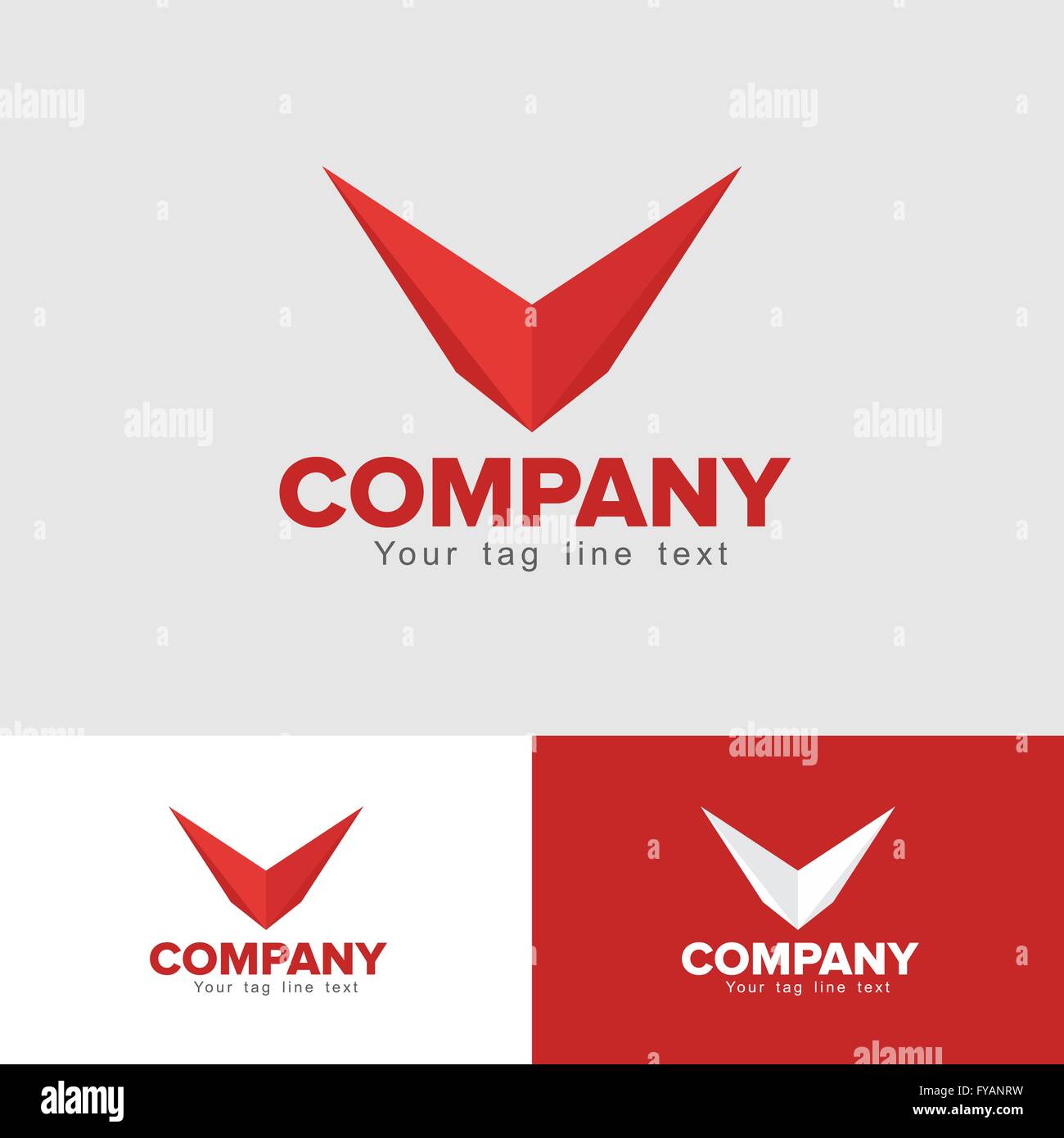 Creative Corporate Logo Design Template Professional Business Card And Letterhead Design Layout Fully Editable Vector Graphics Stock Vector Image Art Alamy