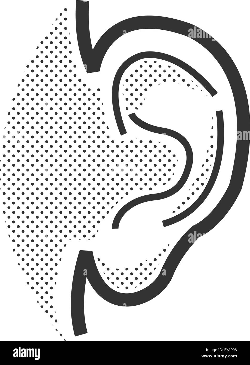 Medical Doctors Otolaryngology ear icon Stock Vector Image & Art - Alamy