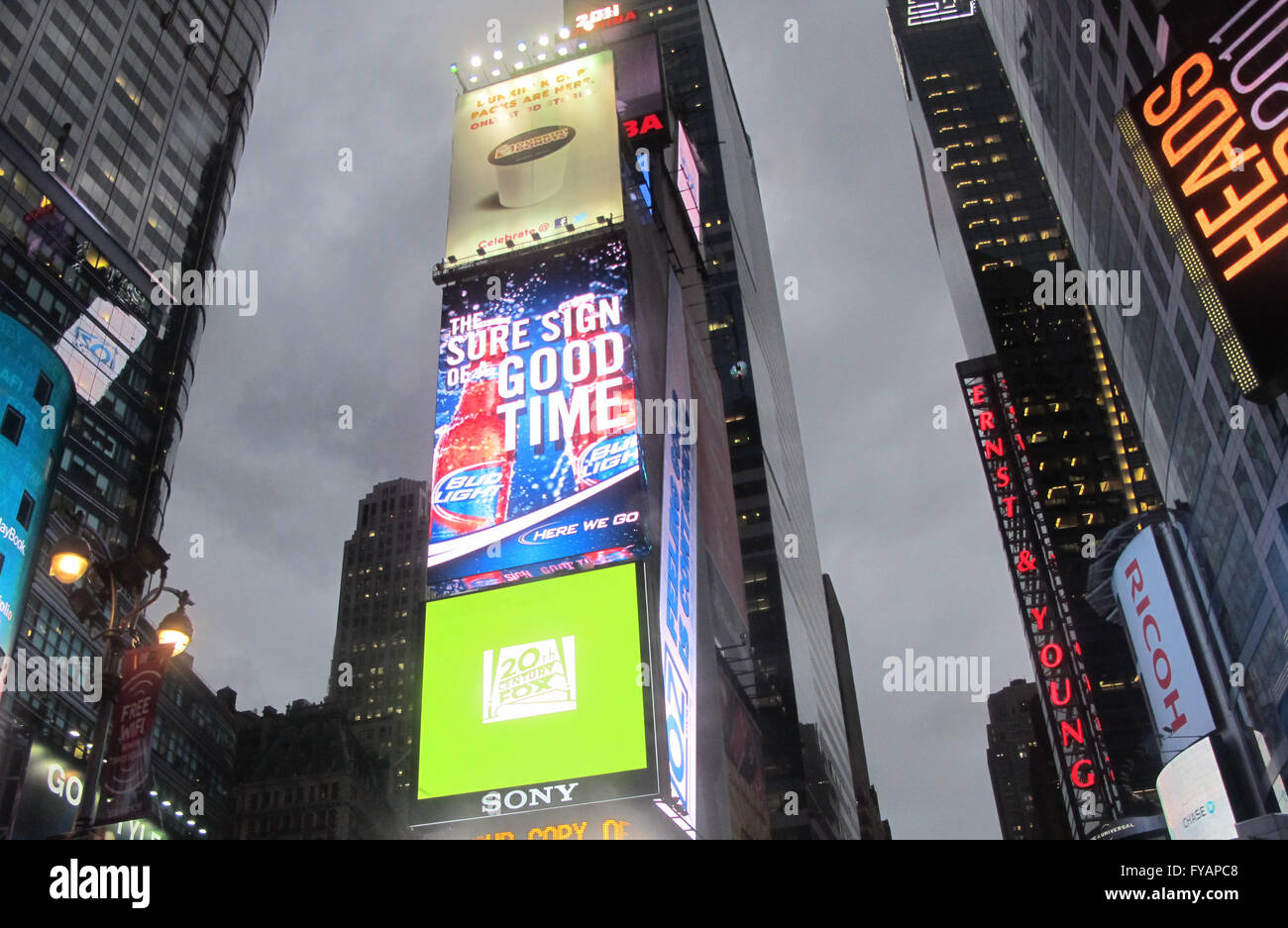 「TIMES SQUARE」ロジャーヴィラー ３Dアート サイン有 TIMES SQUARE」ロジャーヴィラー 3Dアート サイン有