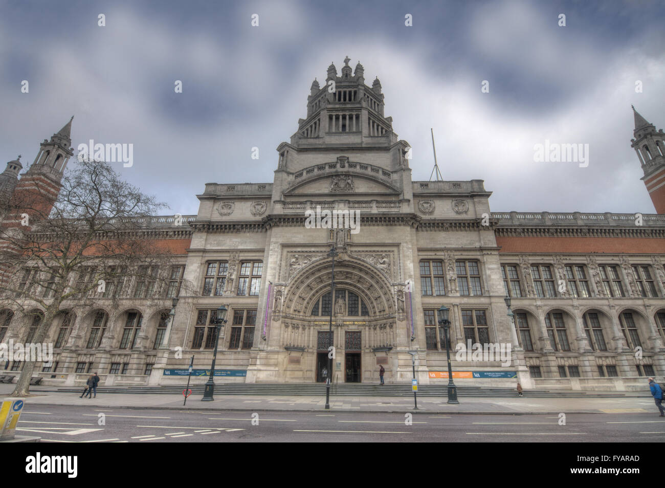 Victoria and Albert Museum Stock Photo