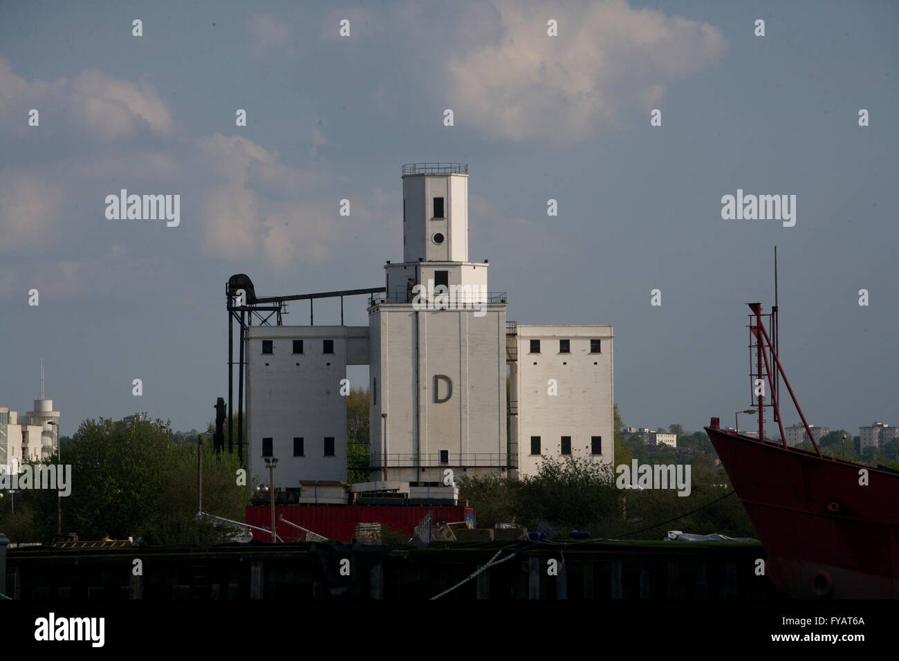 D Silo Stock Photo