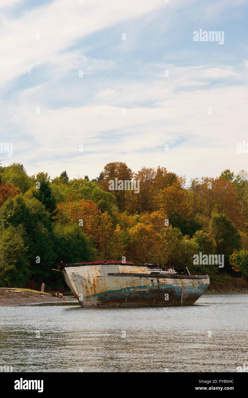 Abandon Ship Stock Photo